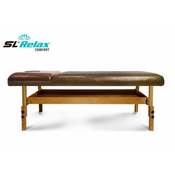 {[ru]:Массажные столы: Массажный стол Start Line Relax Comfort коричневая кожа (№6) [SLR-10