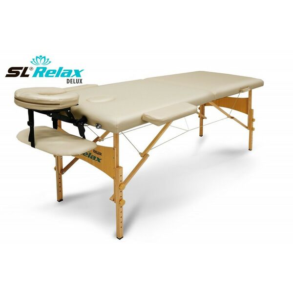 Массажные столы: Массажный стол Start Line Relax Delux Бежевый [BM2523-1BC] фотографии