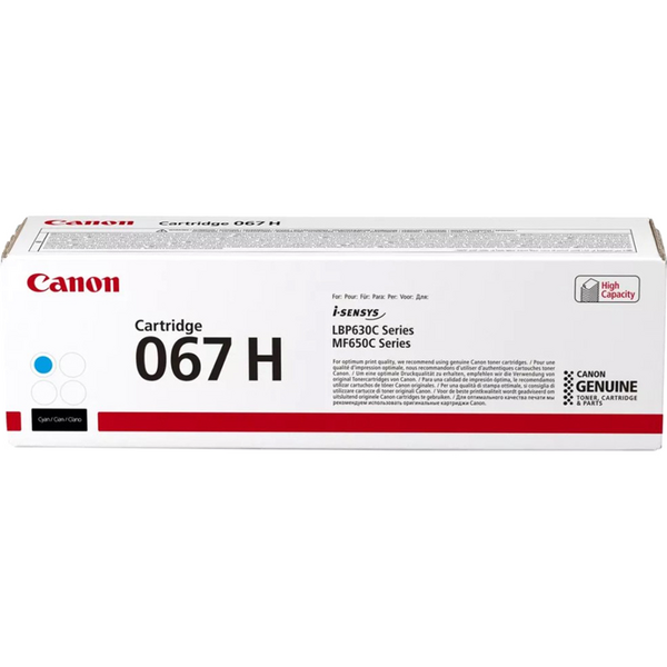 Купить Тонер-картридж Canon CRG 067 H C [5105C002] в интернет-магазине Irkshop.ru