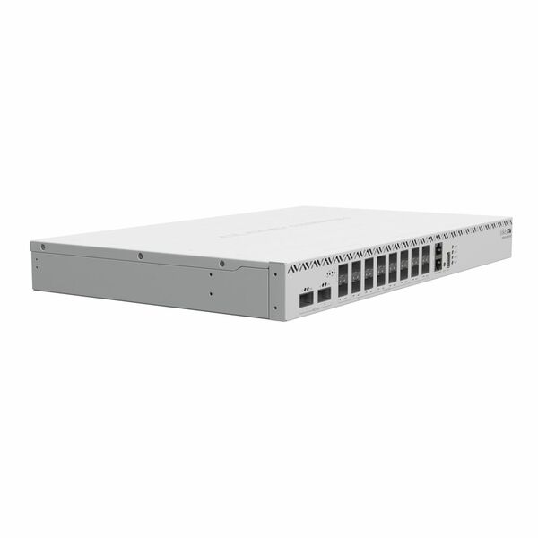 Купить Коммутатор Mikrotik CRS518-16XS-2XQ-RM 16xSFP28 25Гб, 2xQSFP28 100Гб, 1xRJ45 100Мб, коммутация до 1.2Тб, RouterOS, изображение 3 в интернет-магазине Irkshop.ru