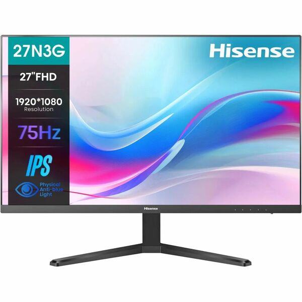 Купить Монитор Hisense 27N3G 27", IPS, LED, 16:9, 1920x1080, HDMI, VGA, FHD, черный, изображение 4 в интернет-магазине Irkshop.ru