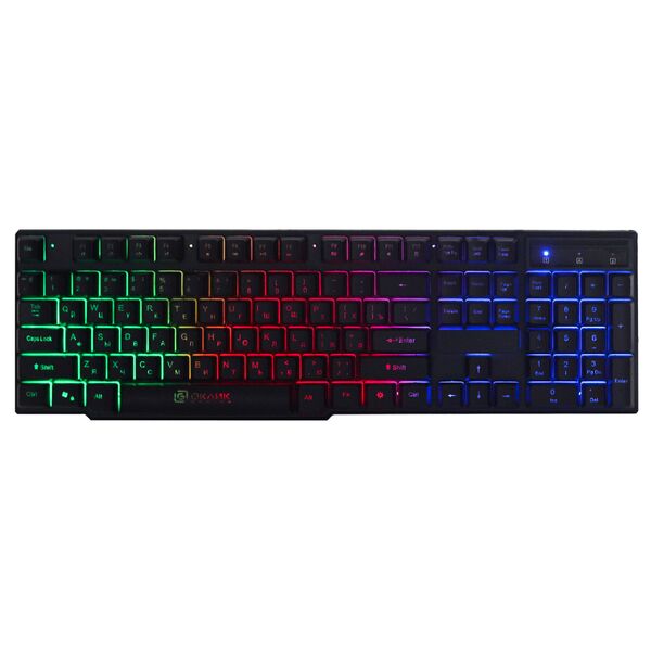 Купить Клавиатура Oklick 780G SLAYER Черный, USB, for gamer, LED [412899], изображение 8 в интернет-магазине Irkshop.ru