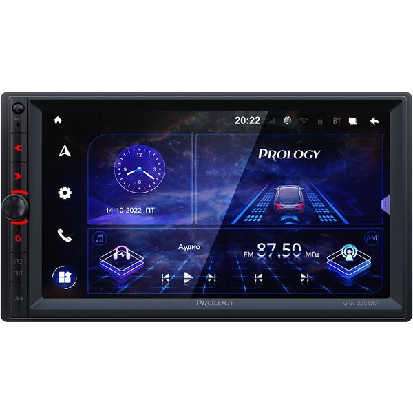 Купить Автомагнитола Prology MPA-220 2DIN, 4x55Вт, DSP, v5.1, 7", ПДУ, RDS [PRMPA220], изображение 2 в интернет-магазине Irkshop.ru