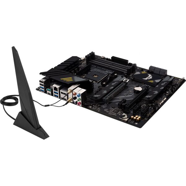 Купить Материнская плата Asus TUF GAMING B550-PLUS WIFI II AM4  2xPCI-E HDMI+DP 2.5GbLAN+WiFi+BT SATA ATX 4DDR4 RTL, изображение 6 в интернет-магазине Irkshop.ru