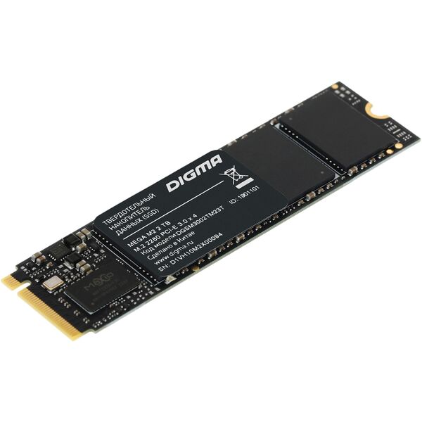 Купить SSD-накопитель Digma 2Tb Mega M2 PCIe 3.0 x4 M.2 2280 [DGSM3002TM23T], изображение 2 в интернет-магазине Irkshop.ru