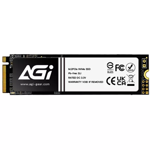 Купить SSD-накопитель AGI 512Gb AI218 PCIe 3.0 x4 M.2 2280 [AGI512GIMAI218] в интернет-магазине Irkshop.ru