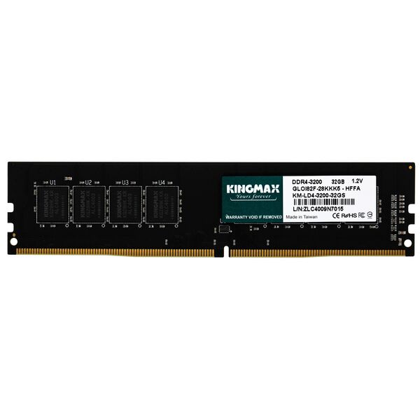 Купить Оперативная память Kingmax 32Gb DDR4 3200MHz PC4-25600 CL22 DIMM 288-pin 1.2В RTL [KM-LD4-3200-32GS], изображение 2 в интернет-магазине Irkshop.ru