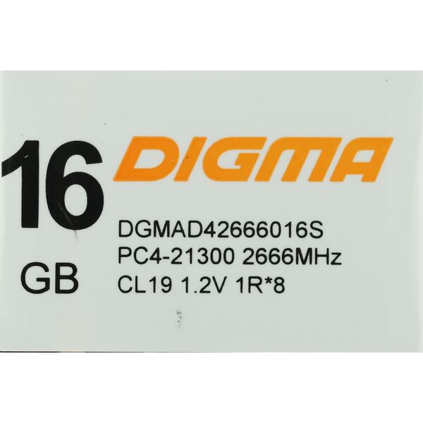 Купить Память Digma 16Gb DDR4 2666MHz PC4-21300 CL19 DIMM 288-pin 1.2В single rank RTL [DGMAD42666016S], изображение 10 в интернет-магазине Irkshop.ru