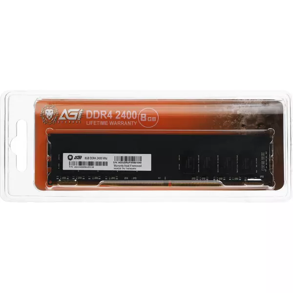 Купить Оперативная память AGI 8Gb UD138 DDR4 2400MHz PC4-19200 CL17 DIMM 288-pin 1.2В RTL [AGI240008UD138], изображение 2 в интернет-магазине Irkshop.ru