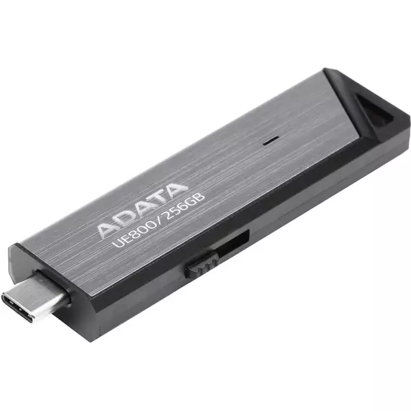 Купить Флеш-диск AData 256Gb UE800 Type-C USB3.2 серебристый [AELI-UE800-256G-CSG], изображение 2 в интернет-магазине Irkshop.ru