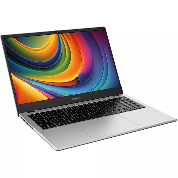 Купить Ноутбук Digma EVE C5802 N100/8Gb/256Gb SSD/Intel Graphics/WiFi/BT/Cam/5900 mAh/15.6" IPS FHD/Win11 Pro/silver [DN15N1-8CXW01], изображение 5 в интернет-магазине Irkshop.ru