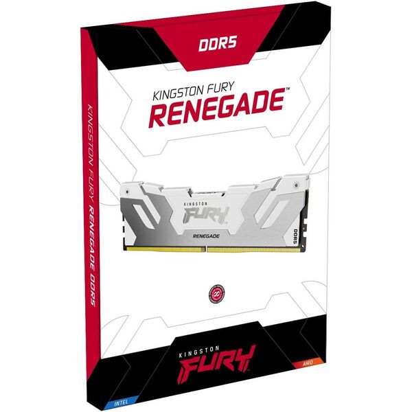 Купить Оперативная память Kingston Fury Renegade  Gaming 16Gb DDR5 8000MHz PC5-57600 CL38 DIMM 288-pin 1.45В single rank с радиатором RTL [KF580C38RW-16], изображение 3 в интернет-магазине Irkshop.ru