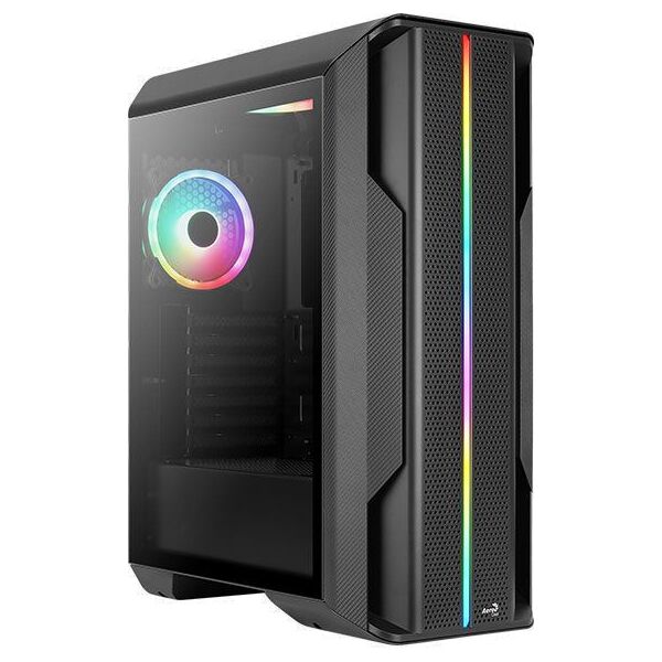 Купить Корпус AeroCool Splinter Duo-G-BK-v1 MidiTower ATX, Glass Window, USB3.0 x2, 3x 120mm Duo ARGB fans в интернет-магазине Irkshop.ru