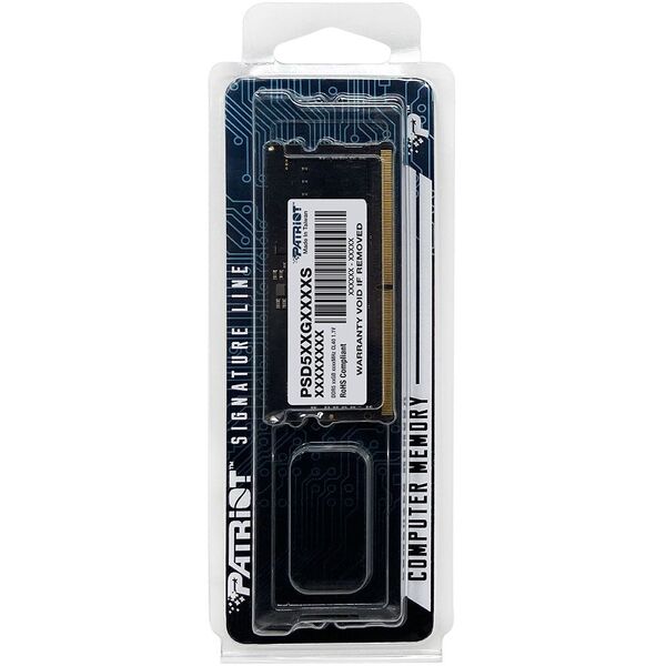 Купить Модуль памяти Patriot 32Gb DDR5 4800MHz PC5-38400 CL40 SO-DIMM 262-pin 1.1В dual rank RTL [PSD532G48002S], изображение 6 в интернет-магазине Irkshop.ru