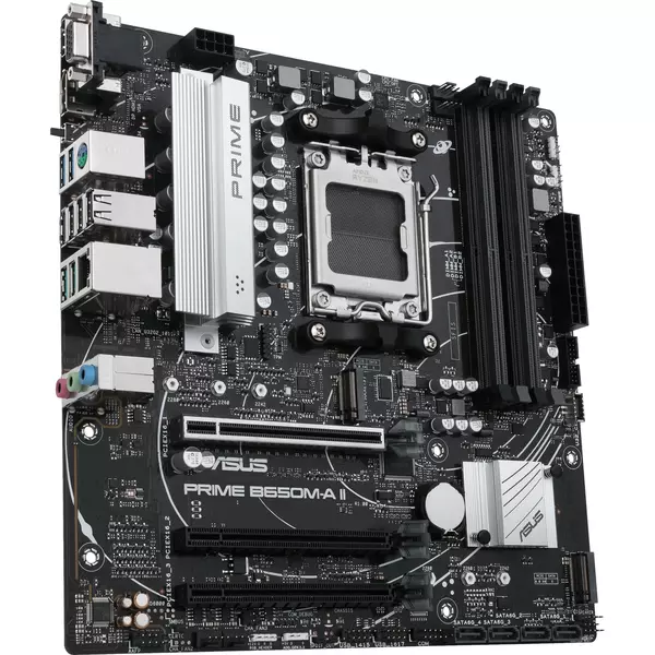 Купить Материнская плата Asus PRIME B650M-A II-CSM AM5 AMD B650 4xDDR5 mATX AC97 8ch(7.1) 2.5Gg RAID+VGA+HDMI+DP, изображение 4 в интернет-магазине Irkshop.ru