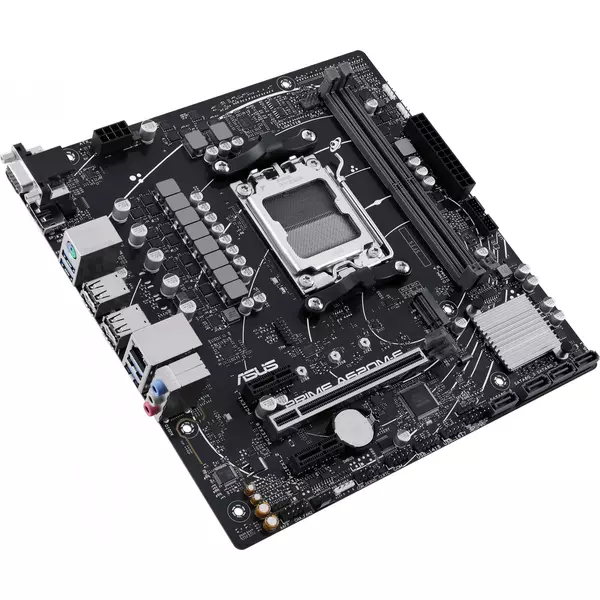 Купить Материнская плата Asus PRIME A620M-E-CSM AM5 AMD A620 2xDDR5 mATX AC97 8ch(7.1) GbLAN RAID+VGA+HDMI+DP, изображение 6 в интернет-магазине Irkshop.ru