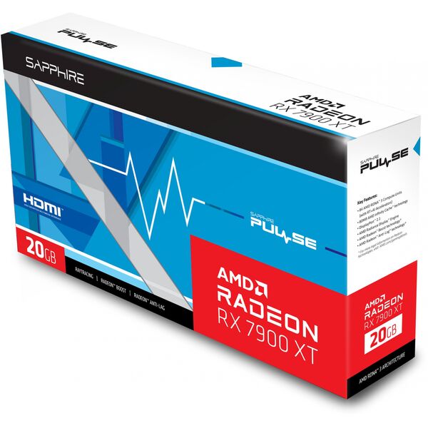 Купить Видеокарта Sapphire Radeon RX 7900XT PULSE GAMING OC 20Gb PCI-E 4.0 320bit GDDR6 2075/20000 HDMIx2 DPx2 HDCP RTL [11323-02-20G], изображение 6 в интернет-магазине Irkshop.ru