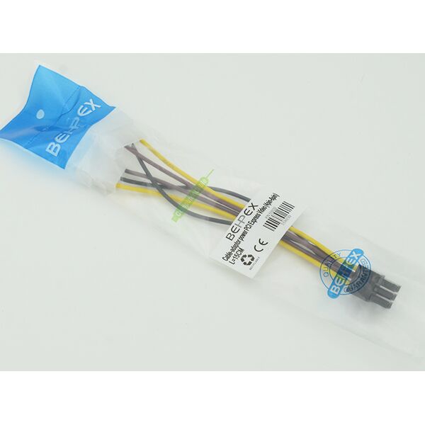 Купить Кабель  Molex 8980 PCI-E 6pin 0.15м в интернет-магазине Irkshop.ru