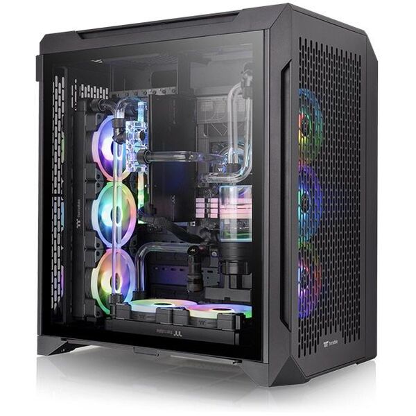 Купить Корпус Thermaltake CTE C700 Air черный без БП ATX 12x120mm 11x140mm 2x200mm 2xUSB3.0 audio bott PSU [CA-1X7-00F1WN-00], изображение 2 в интернет-магазине Irkshop.ru