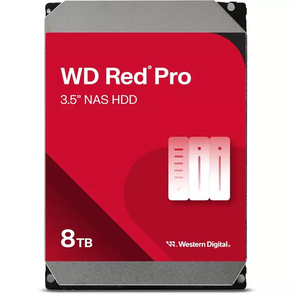 Купить Жесткий диск Western Digital 8Tb NAS Red Pro SATA-III 7200rpm 256Mb 3.5" [WD8005FFBX] в интернет-магазине Irkshop.ru