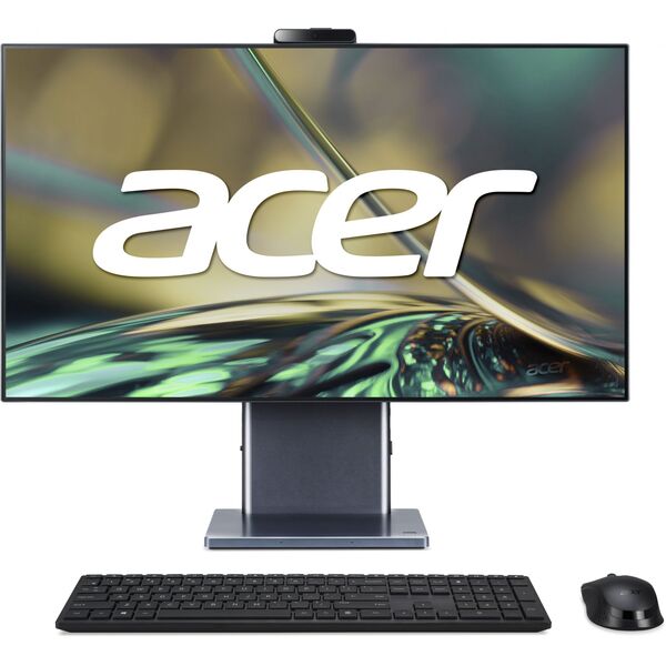 Купить Моноблок Acer Aspire S27-1755 27" WQHD i5 1240P (1.7) 8Gb SSD512Gb Iris Xe CR Eshell GbitEth WiFi BT 135W клавиатура мышь Cam серый [DQ.BKDCD.001] в интернет-магазине Irkshop.ru