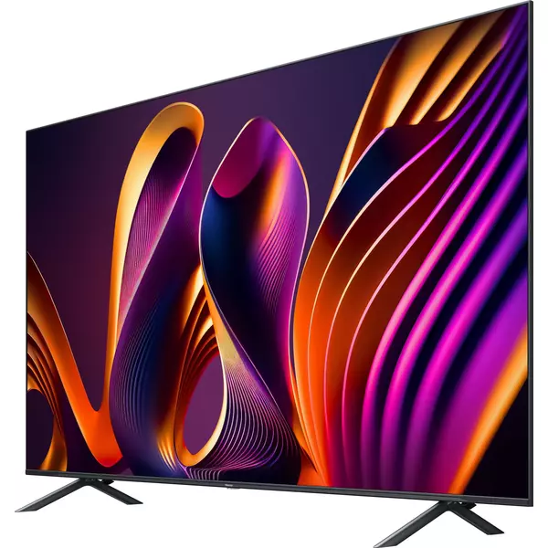 Купить ЖК-телевизор Hisense 85E7NQ PRO 85" QLED 4K Ultra HD 120Hz DVB-T DVB-T2 DVB-C DVB-S DVB-S2 USB WiFi Smart TV темно-серый, изображение 2 в интернет-магазине Irkshop.ru