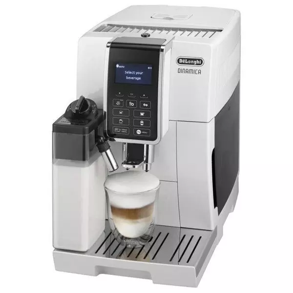 Купить Кофемашина DeLonghi Dinamica ECAM350.55.W 1450Вт белый в интернет-магазине Irkshop.ru