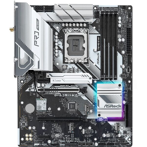 Купить Материнская плата ASRock Z790 PRO RS WIFI LGA1700 Intel Z790 4xDDR5 ATX AC97 8ch(7.1) 2.5Gg RAID+HDMI+DP, изображение 5 в интернет-магазине Irkshop.ru