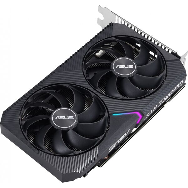 Купить Видеокарта Asus GeForce RTX 3050 8Gb PCI-E 4.0 128bit GDDR6 1822/14000 DVIx1 HDMIx1 DPx1 HDCP RTL [DUAL-RTX3050-O8G-V2], изображение 2 в интернет-магазине Irkshop.ru