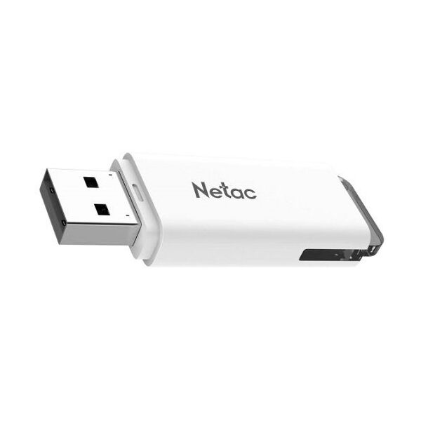 Купить Флеш-диск Netac 64Gb USB2.0 белый [NT03U185N-064G-20WH], изображение 2 в интернет-магазине Irkshop.ru