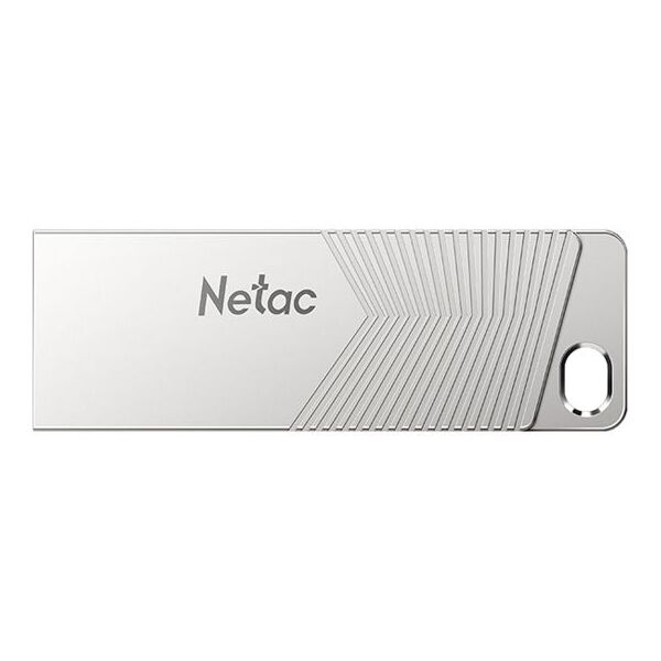 Купить Флеш-диск Netac 128Gb USB3.2 серебристый [NT03UM1N-128G-32PN] в интернет-магазине Irkshop.ru