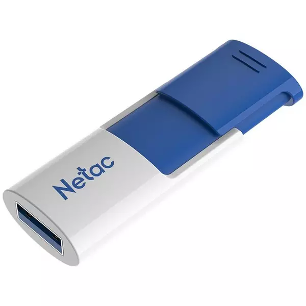 Купить Флеш-диск Netac 512Gb USB3.0 синий/белый [NT03U182N-512G-30BL], изображение 2 в интернет-магазине Irkshop.ru