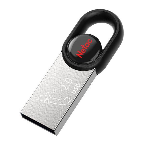 Купить Флеш-диск Netac 64Gb USB2.0 серебристый/черный [NT03UM2N-064G-20BK], изображение 5 в интернет-магазине Irkshop.ru