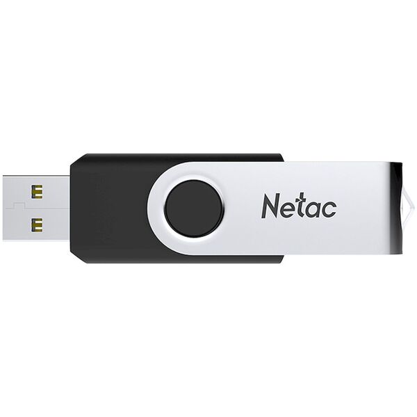 Купить Флеш-диск Netac 64Gb USB2.0 черный/серебристый [NT03U505N-064G-20BK], изображение 5 в интернет-магазине Irkshop.ru