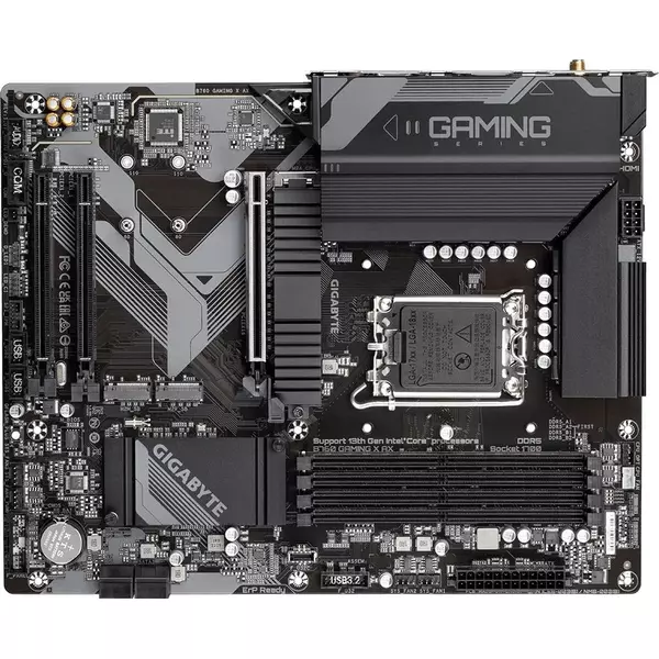 Купить Материнская плата GigaByte B760 GAMING X AX LGA1700 Intel B760 4xDDR5 ATX AC97 8ch(7.1) 2.5Gg RAID+HDMI+DP, изображение 6 в интернет-магазине Irkshop.ru