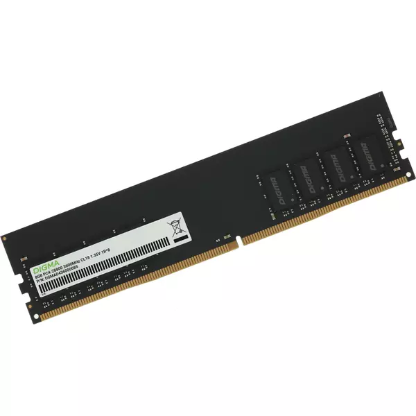 Купить Оперативная память Digma 8Gb DDR4 3600MHz PC4-28800 CL18 DIMM 288-pin 1.35В single rank RTL [DGMAD43600008S] в интернет-магазине Irkshop.ru