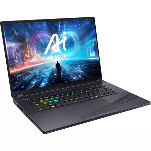 Купить Ноутбук GigaByte Aorus 16X Core i7 14650HX 16Gb SSD1Tb NVIDIA GeForce RTX4070 8Gb 16" IPS QHD+ (2560x1600) Free DOS grey WiFi BT Cam [ASG-53KZC54SD], изображение 9 в интернет-магазине Irkshop.ru