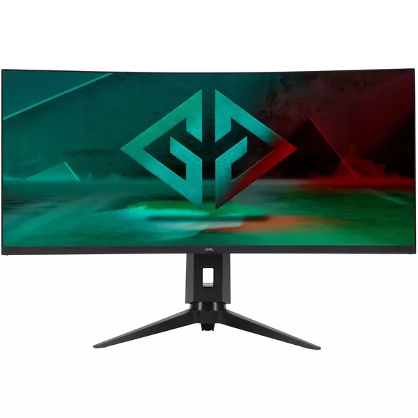 Купить ЖК-монитор GMNG Gaming GM-34C11W 34" VA LED 2ms 21:9 HDMI M/M матовая HAS Piv 4000:1 300cd 178гр/178гр 3440x1440 165Hz G-Sync FreeSync DP 2K 8.57кг черный [GM34VG01] в интернет-магазине Irkshop.ru