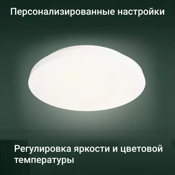 Купить Умный светильник Digma TL25 TopLight, потолочный, белый, изображение 4 в интернет-магазине Irkshop.ru