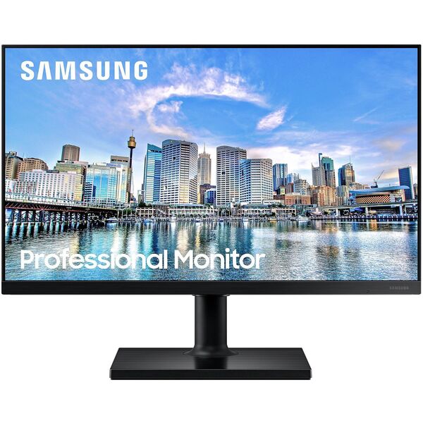 Купить ЖК-монитор Samsung F27T450FZU 27" IPS LED 16:9 HDMI M/M полуматовая HAS Piv 250cd 178гр/178гр 1920x1080 75Hz FreeSync DP FHD USB 4.6кг черный [LF27T450FZUXEN] в интернет-магазине Irkshop.ru