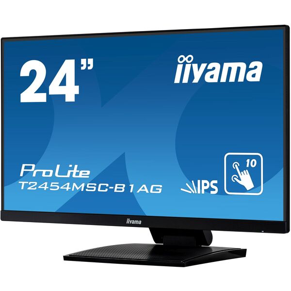 Купить ЖК-монитор Iiyama ProLite T2454MSC-B1AG 23.8" IPS 4ms 16:9 HDMI M/M матовая HAS 1000:1 250cd 178гр/178гр 1920x1080 60Hz VGA FHD USB Touch 5.5кг черный, изображение 8 в интернет-магазине Irkshop.ru