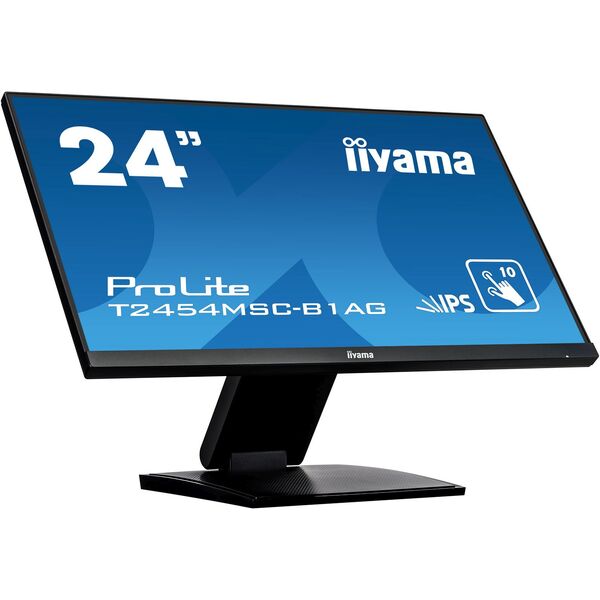 Купить ЖК-монитор Iiyama ProLite T2454MSC-B1AG 23.8" IPS 4ms 16:9 HDMI M/M матовая HAS 1000:1 250cd 178гр/178гр 1920x1080 60Hz VGA FHD USB Touch 5.5кг черный, изображение 4 в интернет-магазине Irkshop.ru