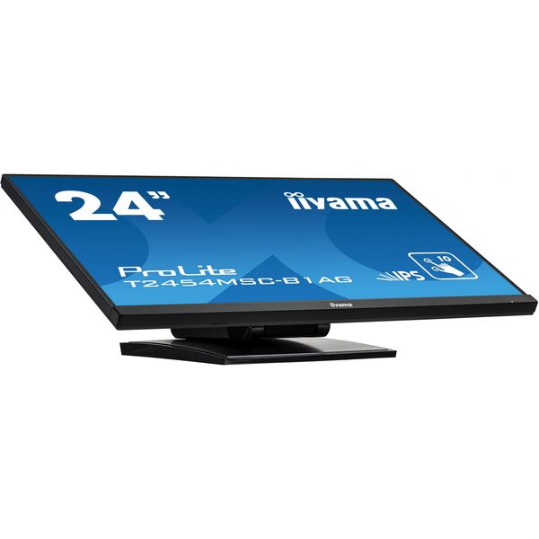 Купить ЖК-монитор Iiyama ProLite T2454MSC-B1AG 23.8" IPS 4ms 16:9 HDMI M/M матовая HAS 1000:1 250cd 178гр/178гр 1920x1080 60Hz VGA FHD USB Touch 5.5кг черный, изображение 3 в интернет-магазине Irkshop.ru