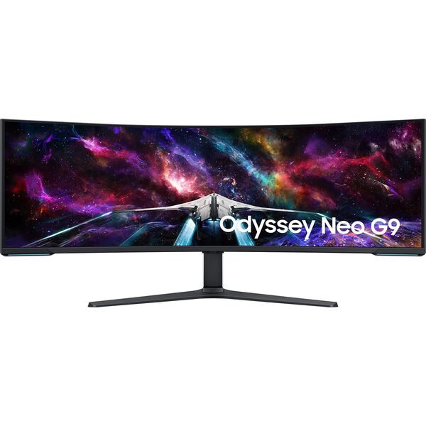 Купить ЖК-монитор Samsung Odyssey Neo G9 S57CG952NI 57" VA LED 32:9 HDMI полуматовая HAS Piv 420cd 178гр/178гр 7680x2160 240Hz FreeSync Premium Pro DP Dual UHD USB 19кг черный [LS57CG952NIXCI], изображение 4 в интернет-магазине Irkshop.ru