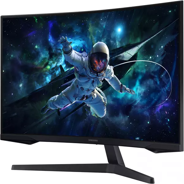 Купить ЖК-монитор Samsung Odyssey G5 S27CG550EI 27" VA LED 1ms 16:9 HDMI матовая 300cd 178гр/178гр 2560x1440 165Hz FreeSync DP Quad 2K (1440p) USB 4.1кг черный [LS27CG550EIXCI], изображение 2 в интернет-магазине Irkshop.ru