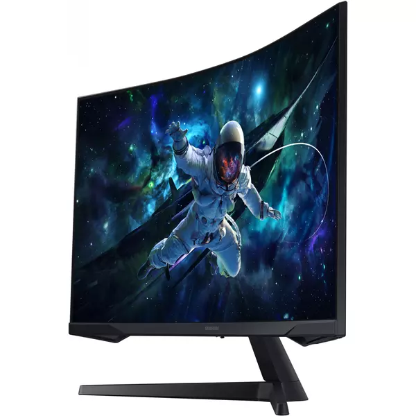 Купить ЖК-монитор Samsung Odyssey G5 S32CG550EI 32" VA LED 1ms 16:9 HDMI матовая 300cd 178гр/178гр 2560x1440 165Hz FreeSync DP 2K USB 5.2кг черный [LS32CG550EIXCI], изображение 4 в интернет-магазине Irkshop.ru