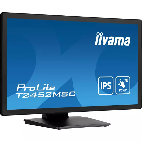 Купить ЖК-монитор Iiyama ProLite T2452MSC-B1 23.8" IPS LED 14ms 16:9 HDMI M/M матовая 400cd 178гр/178гр 1920x1080 60Hz DP FHD USB Touch 5.6кг черный в интернет-магазине Irkshop.ru