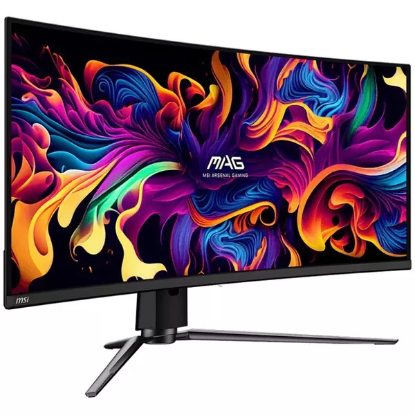 Купить ЖК-монитор MSI MAG 341CQP 34" QD OLED LED 21:9 HDMI матовая HAS 250cd 178гр/178гр 3440x1440 175Hz FreeSync Premium Pro DP UW USB 9.3кг черный [9S6-3DD04T-010], изображение 2 в интернет-магазине Irkshop.ru