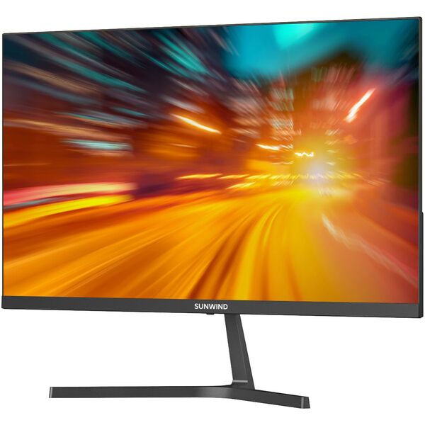 Купить ЖК-монитор SunWind SM-27QI201 27" IPS LED 16:9 HDMI M/M матовая 300cd 178гр/178гр 2560x1440 75Hz G-Sync DP 2K 4.3кг черный [SM27SB02] в интернет-магазине Irkshop.ru