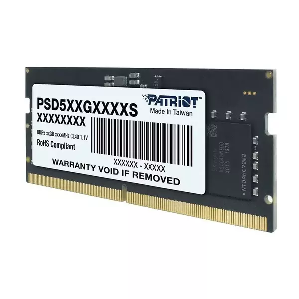 Купить Память Patriot Signature 16Gb DDR5 5600MHz PC5-44800 CL46 SO-DIMM 262-pin 1.1В single rank RTL [PSD516G560081S], изображение 3 в интернет-магазине Irkshop.ru